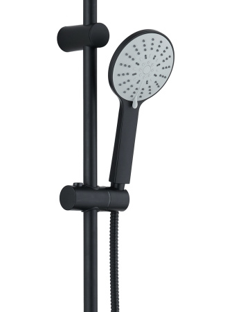 Душевая стойка Agger Breeze A0193544 черный матовый